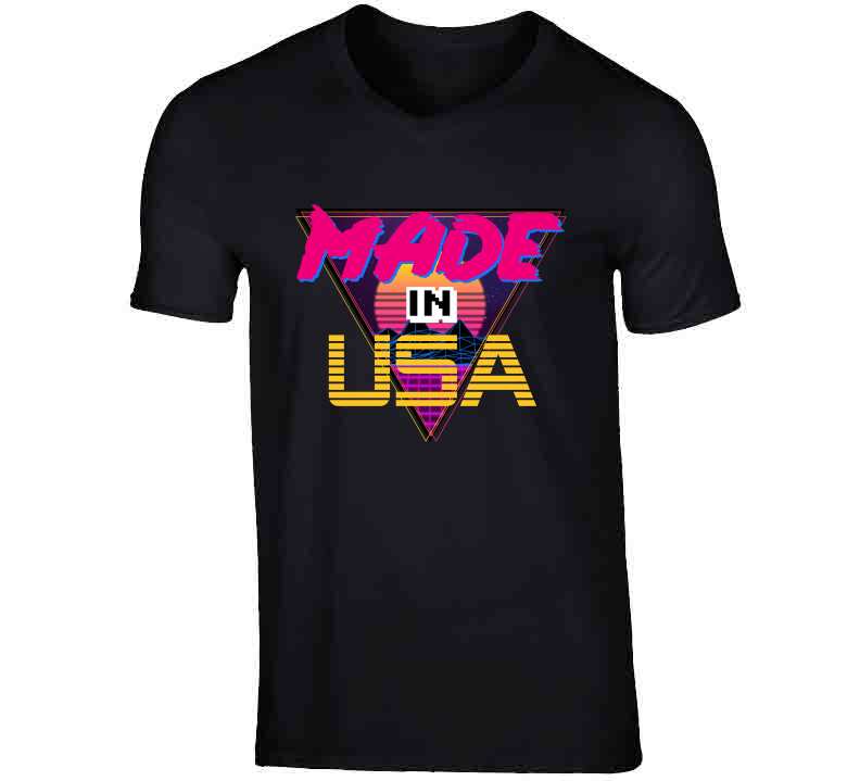 Made In Usa Ladies T Shirt