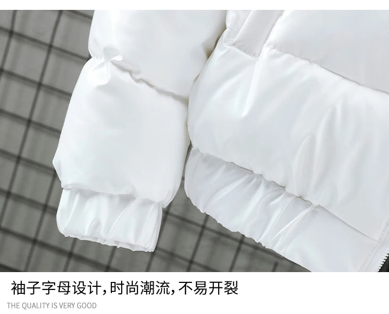 2021 New Men's Cotton-padded Jacket Plus Velvet Baseball Collar Cotton-padded Jacket Men's Parka Oversized Men Winter Jacket