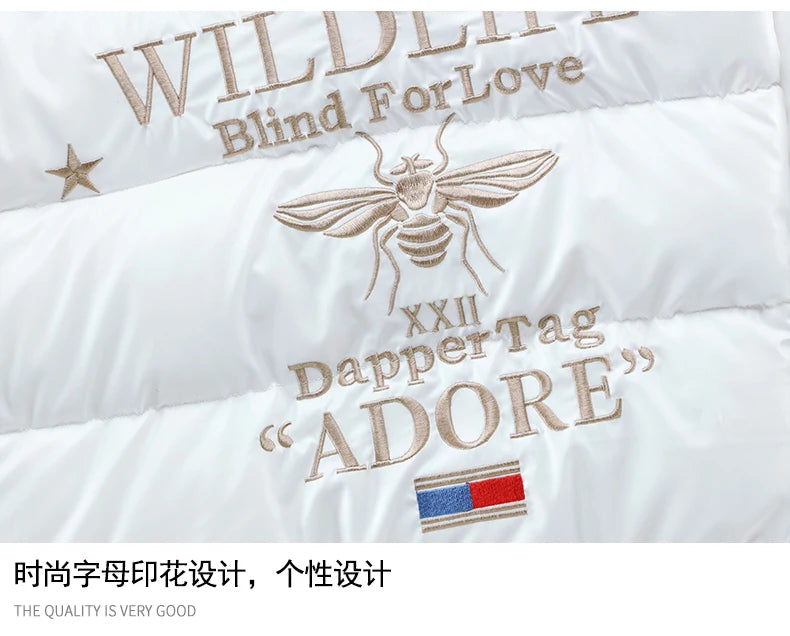 2021 New Men's Cotton-padded Jacket Plus Velvet Baseball Collar Cotton-padded Jacket Men's Parka Oversized Men Winter Jacket