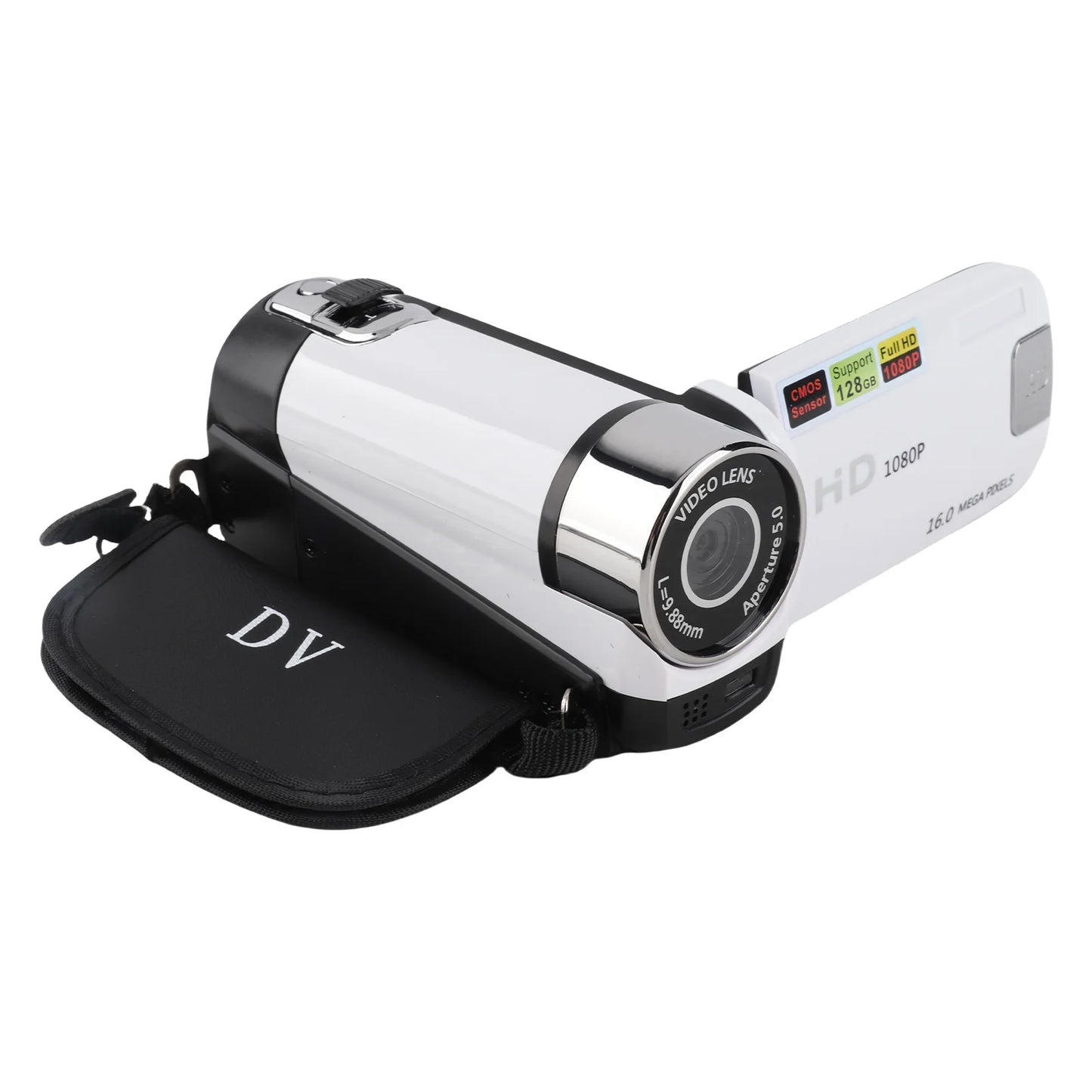 HD Digital Camera 16 MP Anti Shake 2.7 Inch Screen 16X Digital Zoom 1080P Vlog Video Camera for Travel Video Recorder Camera