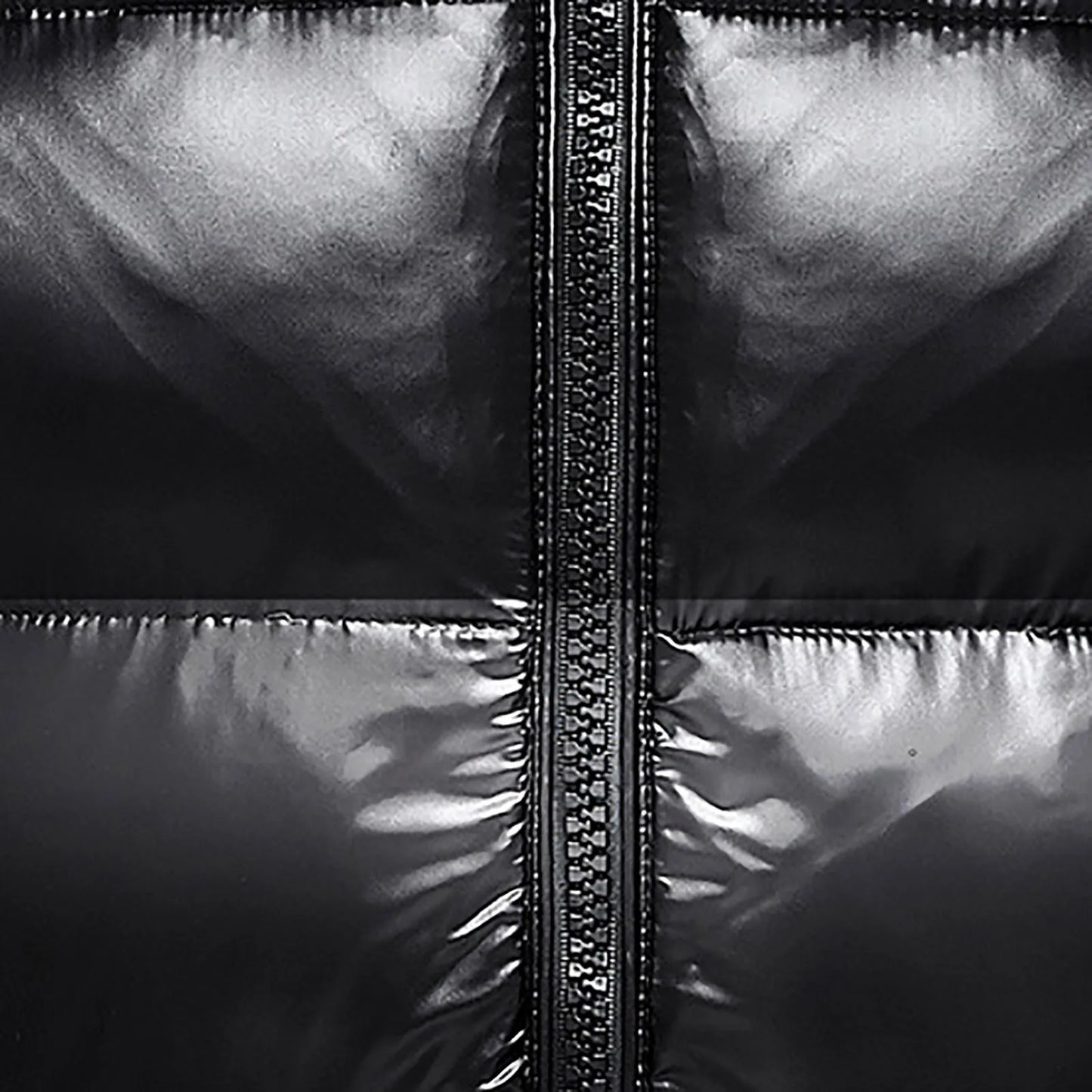 Men's Down Jacket Casual Black Glossy Couple Unisex Hooded Puffer Outwears Mens Lightweight Warm Thickened Bread Padded Coat