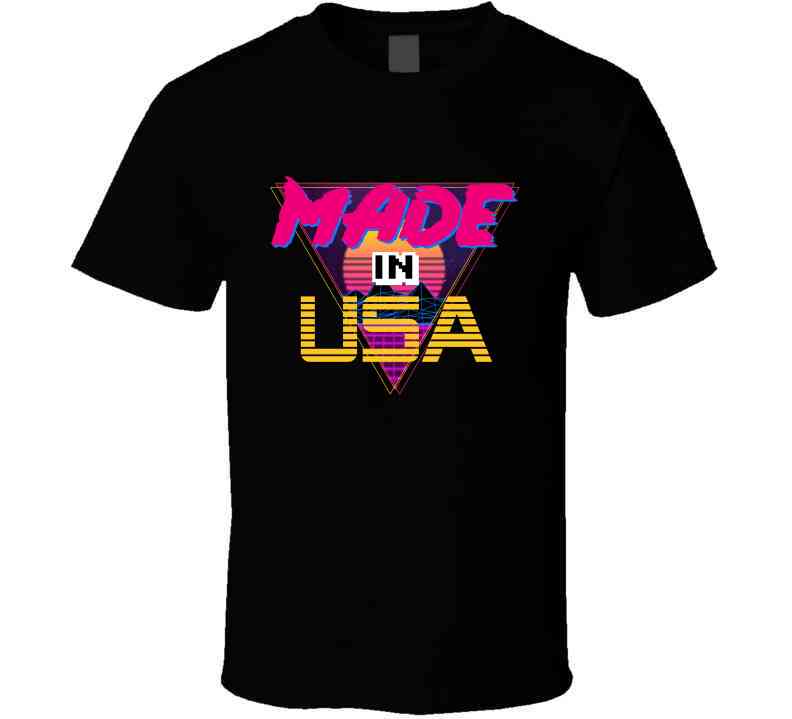 Made In Usa Ladies T Shirt