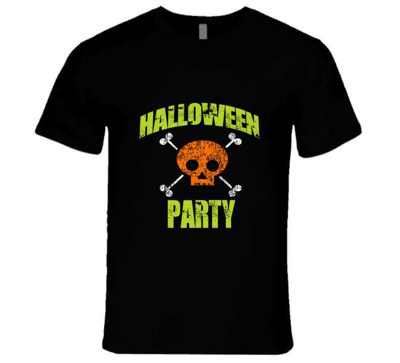 Halloween Party Ladies T Shirt