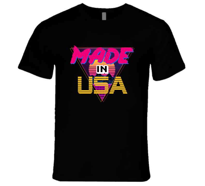 Made In Usa Ladies T Shirt