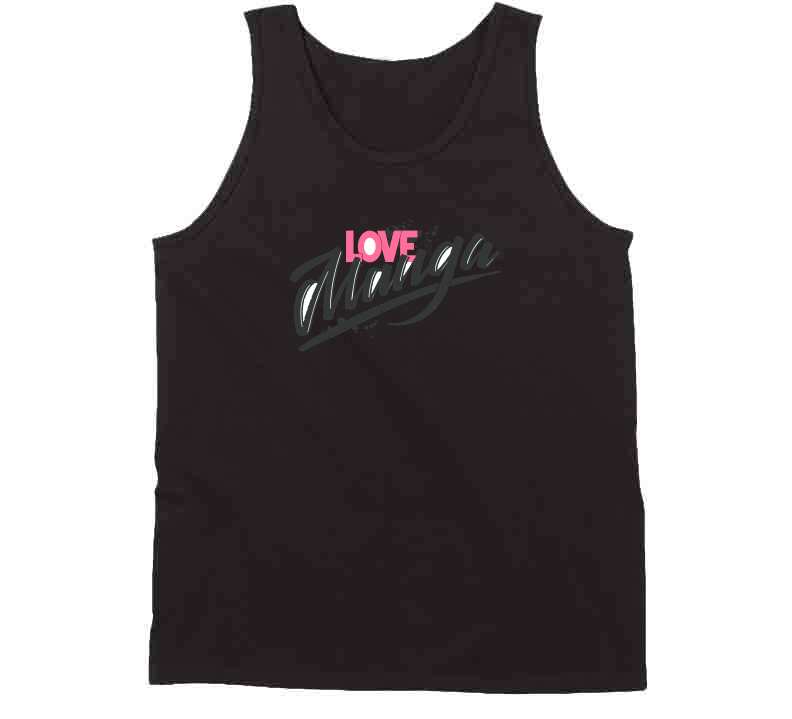 Vector Illustration Of Love Manga Text For Stickers Cards And Posters Also Suit T Shirt