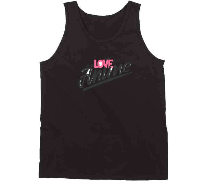 Vector Illustration Of Love Anime Text For Stickers Cards And Posters Also Suit T Shirt