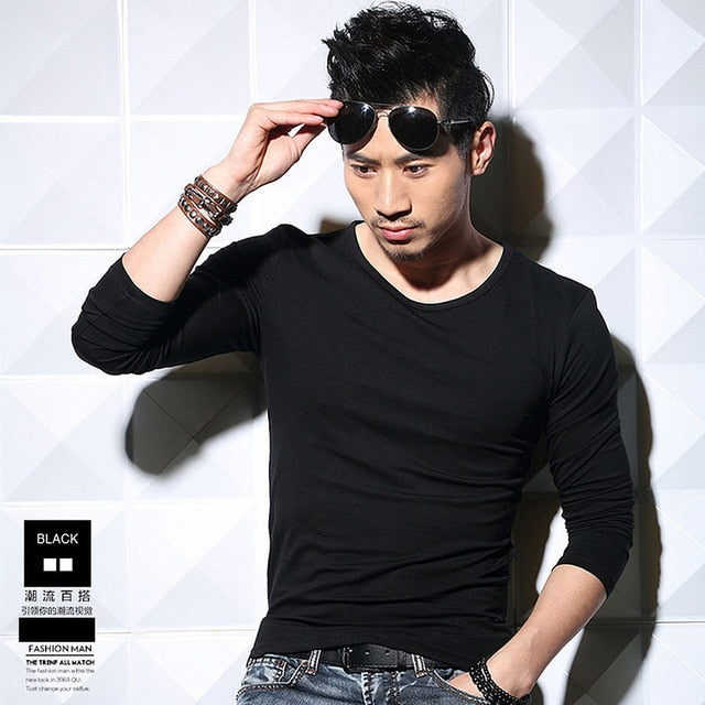 MRMT 2019 Lycra Cotton Men's T-Shirt 5XL Long Sleeved T Shirt